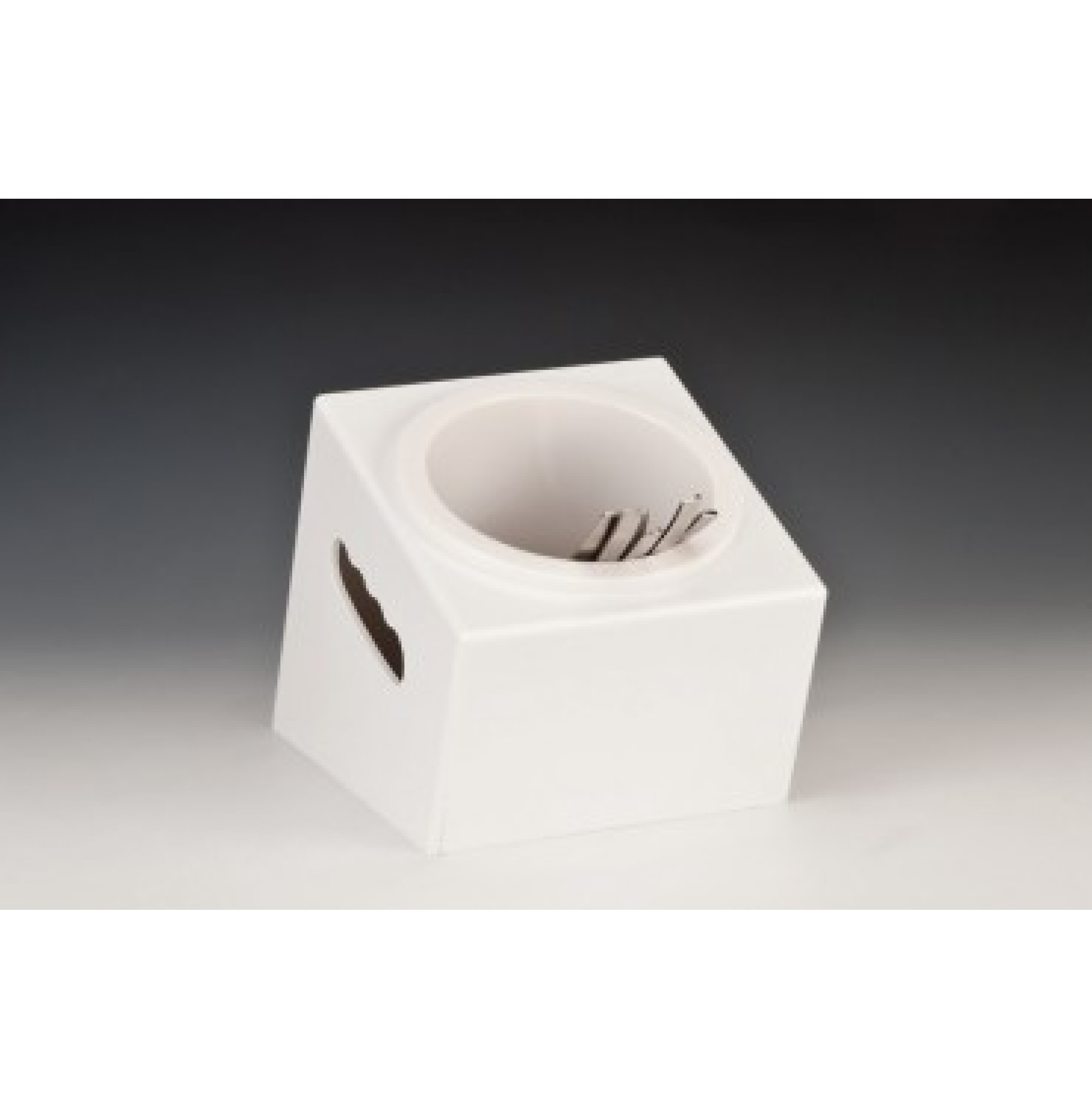 POLYCARBONAT GÖZLÜ ÇATAL, KAŞIK STANDI 16,5 X 18 X H: 15 Cm